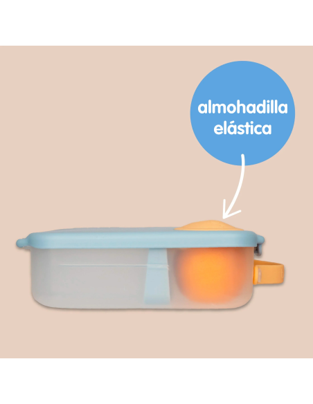 Fiambrera grande con gel refrigerante Lilac Pop