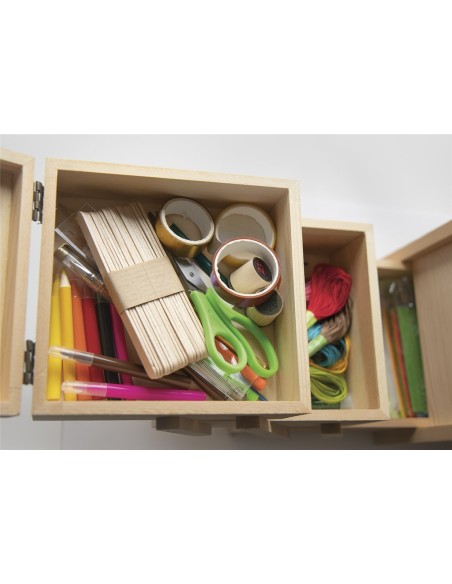 Caja de actividades con 1000 piezas para manualidades