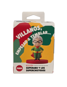 Personaje de cuentacuentos FABA - Superabu y los superchistosos