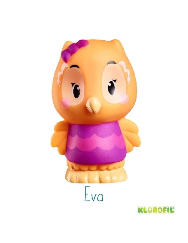 Set de 7 personajes de la familia Klorofil