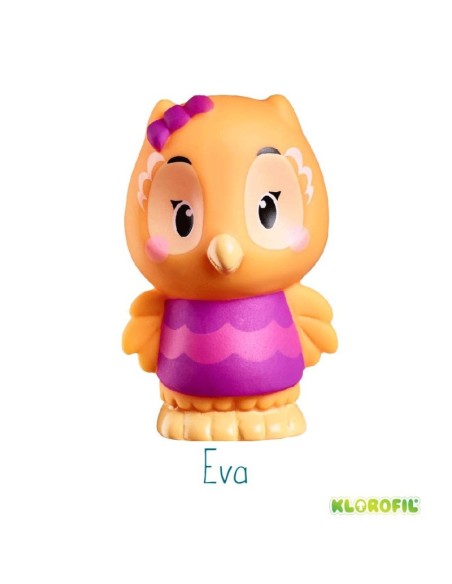 Set de 7 personajes de la familia Klorofil