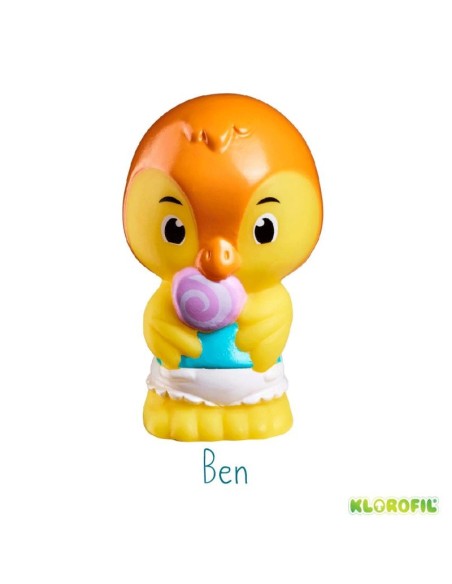 Set de 7 personajes de la familia Klorofil