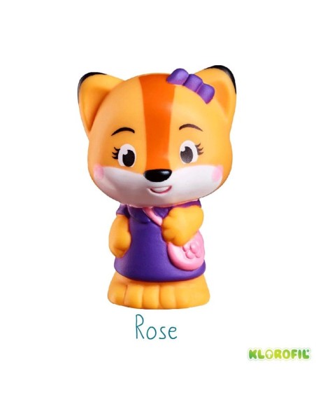 Set de 7 personajes de la familia Klorofil