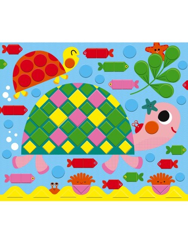 Set de mosaicos de animales