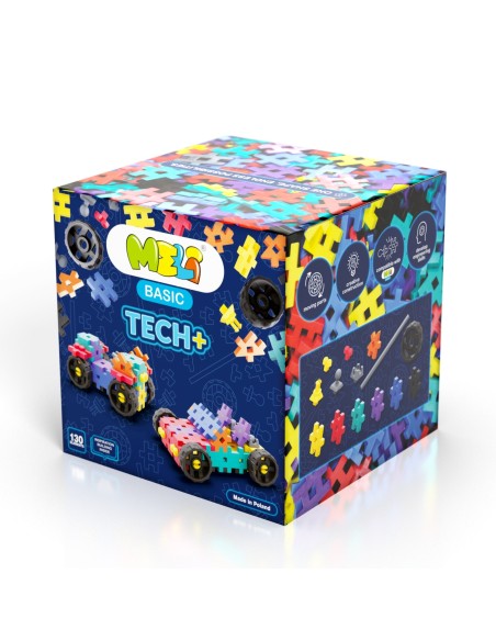 Bloques de construcción Meli Tech+, 130 piezas