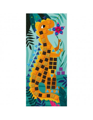 Set de mosaicos de dinosaurios