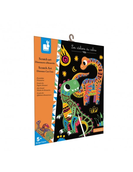 Set para crear siluetas de dinosaurios con scratch