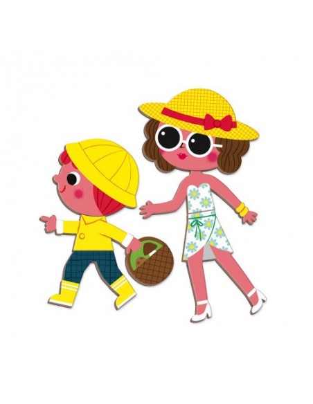 Juego magnético Magneti'book Las 4 estaciones