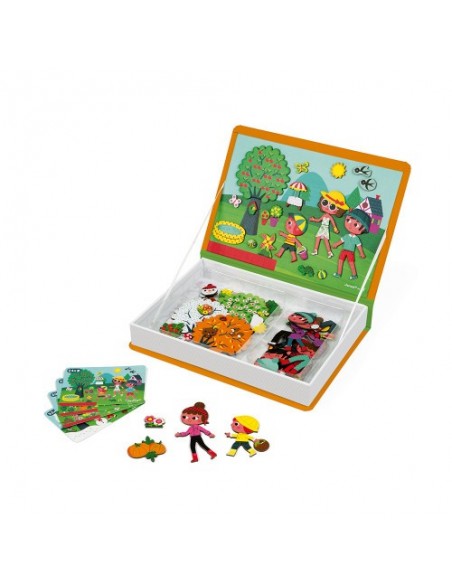 Juego magnético Magneti'book Las 4 estaciones