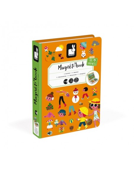 Juego magnético Magneti'book Las 4 estaciones