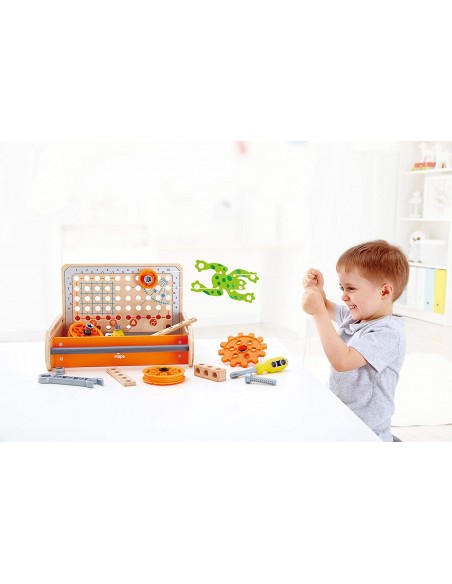 Maletín de herramientas para inventos científicos