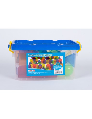 Bloques geométricos translúcidos