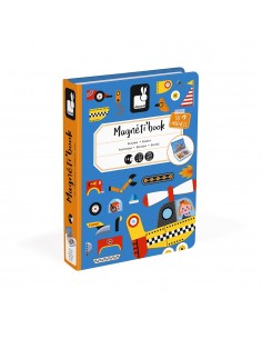 Juego magnético Magneti'book Bólidos