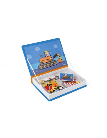 Juego magnético Magneti'book Bólidos