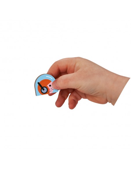 Juego magnético Magneti'book Bólidos