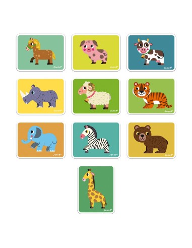 Juego magnético Magneti'book Animales