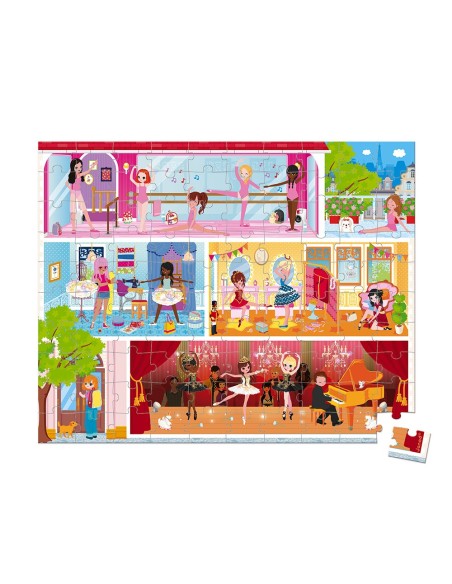 Puzle Academia de baile, de 100 piezas