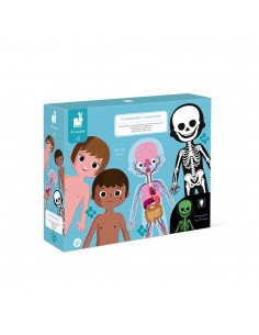 Puzle del Cuerpo humano, de 50, 75 y 100 piezas 2