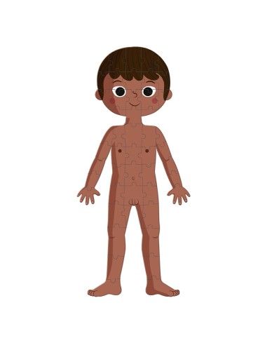 Puzle del Cuerpo humano, de 50, 75 y 100 piezas