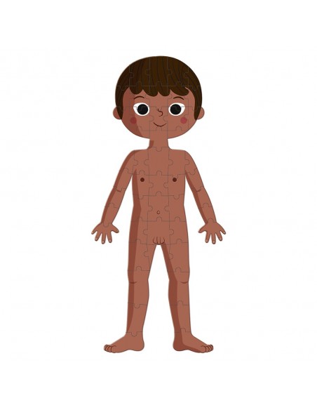 Puzle del Cuerpo humano, de 50, 75 y 100 piezas