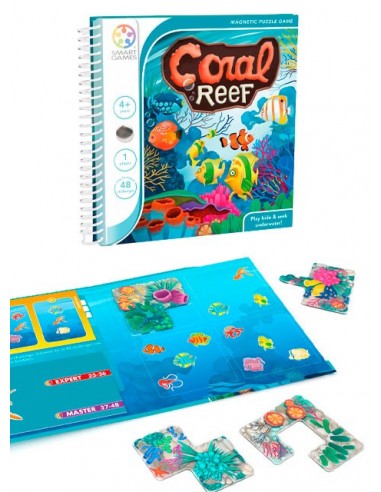 Juego de lógica magnético Coral reef