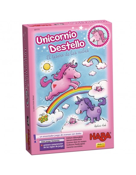 Unicornio Destello: El Tesoro de las Nubes