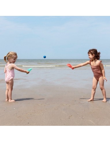 Set Cuppi Banana blue de palas y pelota