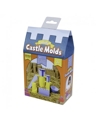Mini moldes para hacer castillos