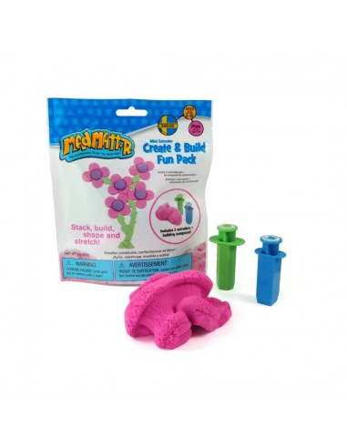 Pack de plastilina mágica Mad Mattr rosa para crear y construir
