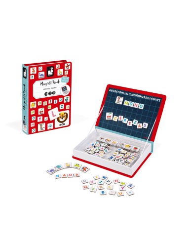 Juego magnético Magneti'book Alfabeto español