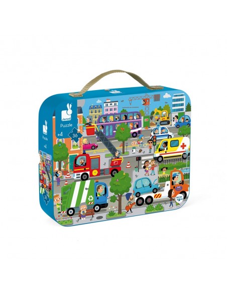 Puzle La ciudad, de 36 piezas