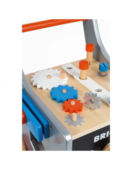 Carrito magnético de bricolaje Brico'Kids