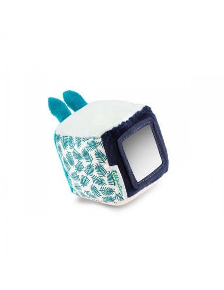 Set de cuatro figuras con sonajero de la selva