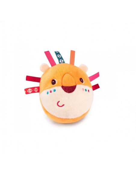 Set de cuatro figuras con sonajero de la selva