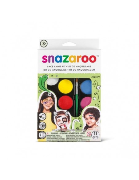 Pinturas para la cara, 8 colores