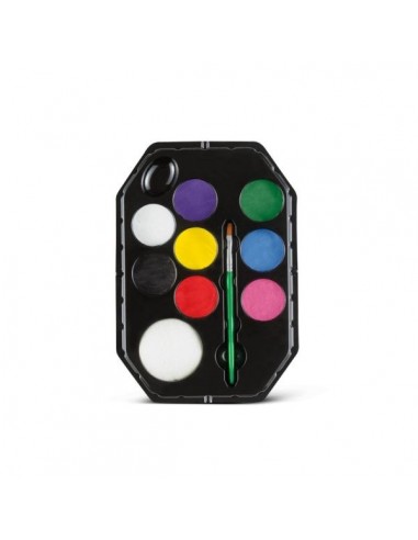 Pinturas para la cara, 8 colores