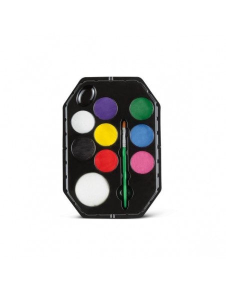 Pinturas para la cara, 8 colores
