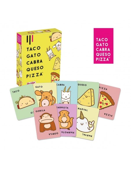 Taco, Gato, Cabra, Queso, Pizza