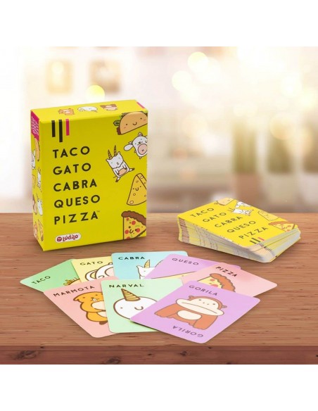 Taco, Gato, Cabra, Queso, Pizza