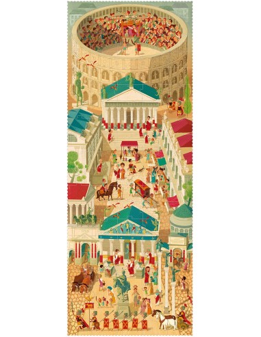 Puzle de observación Go to Rome, de 100 piezas