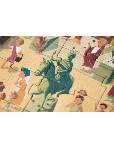 Puzle de observación Go to Rome, de 100 piezas