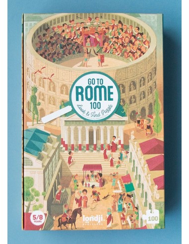 Puzle de observación Go to Rome, de 100 piezas