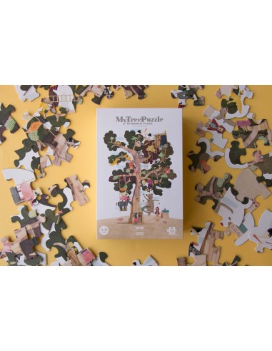 Puzle reversible My Tree, de 50 piezas