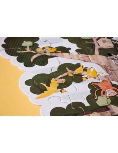 Puzle reversible My Tree, de 50 piezas