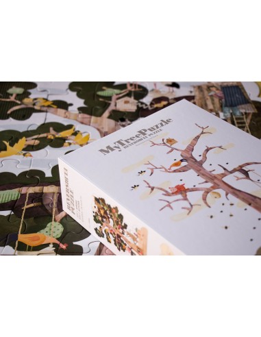 Puzle reversible My Tree, de 50 piezas