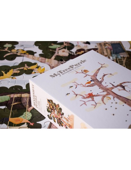 Puzle reversible My Tree, de 50 piezas