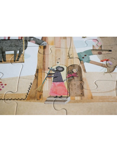 Puzle reversible My Tree, de 50 piezas