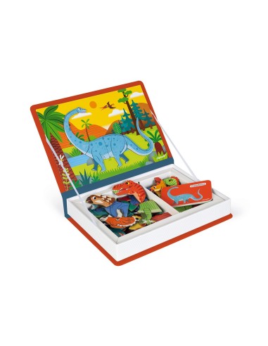 Juego magnético Magneti'book Dinosaurios