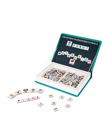 Juego magnético Magneti'book Alfabeto en inglés