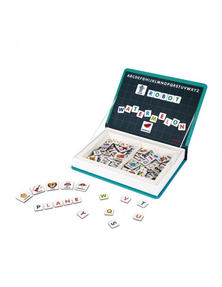Juego magnético Magneti'book Alfabeto en inglés